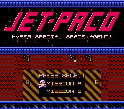 Jet-paco (Homebrew) — Title screen